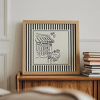Quadro Decorativo Café Francês em Canvas