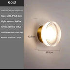 Arandela Redonda LED com Luz Quente