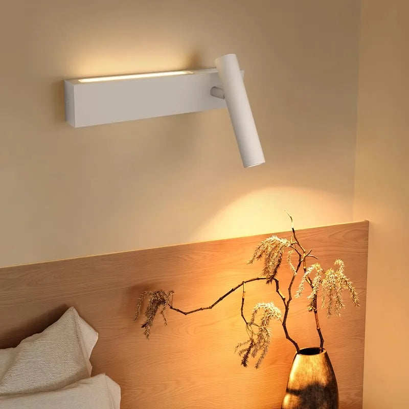 Arandela de Parede Tubular Direcionável LED