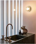 Arandela Redonda LED com Luz Quente