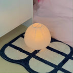Luminária Oriental de Mesa de Papel