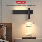 Arandela de Parede Tubular Direcionável LED
