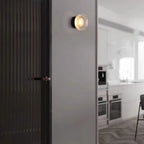 Arandela Redonda LED com Luz Quente