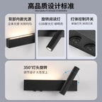 Arandela de Parede Tubular Direcionável LED