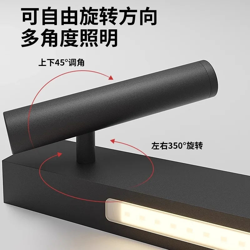 Arandela de Parede Tubular Direcionável LED
