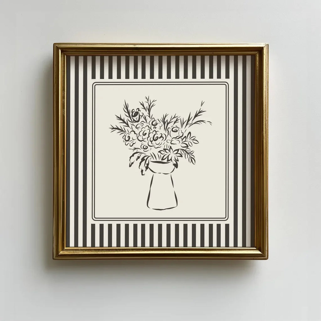 Quadro Decorativo Café Francês em Canvas
