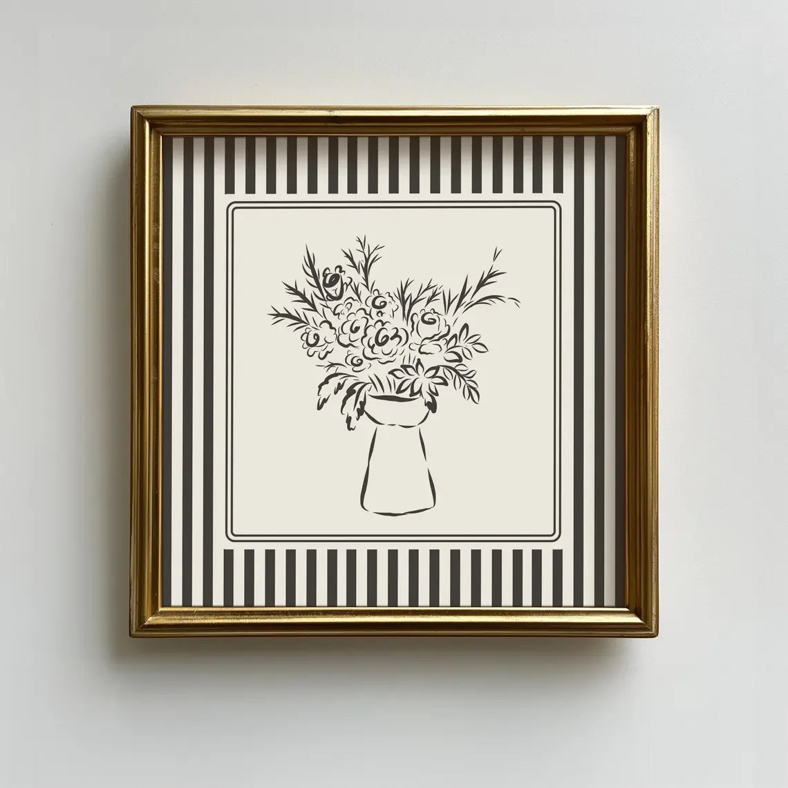 Quadro Decorativo Café Francês em Canvas