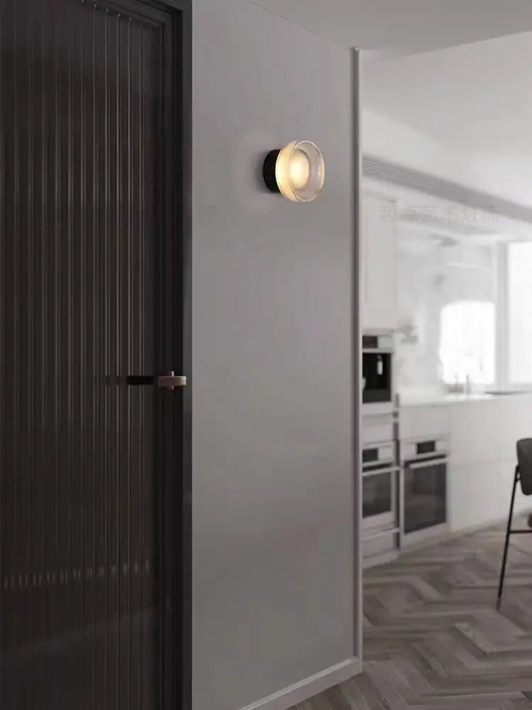 Arandela Redonda LED com Luz Quente