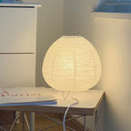 Luminária Oriental de Mesa de Papel